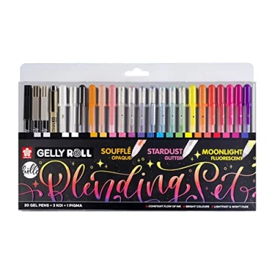 Imagen de SAKURA Gelly Roll Set Frau Hölle 24 colores (POXPGBMOO24)