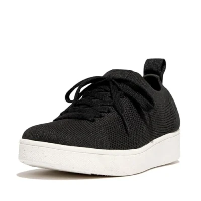 Imagen de Fitflop Rally E01 Multi Knit Trainers, Zapatillas Mujer, Black, 38.5 EU