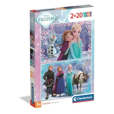 Imagen de Clementoni Puzzle Infantil 2X20 Piezas Frozen, Frozen Walt Disney, 24825