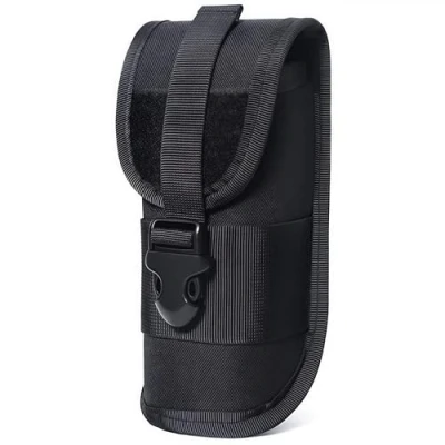 Imagen de ACEXIER Estuche para Gafas MOLLE táctico Duradero Exteriores de Sol Linterna Estilo Militar con Hebilla(Negro)