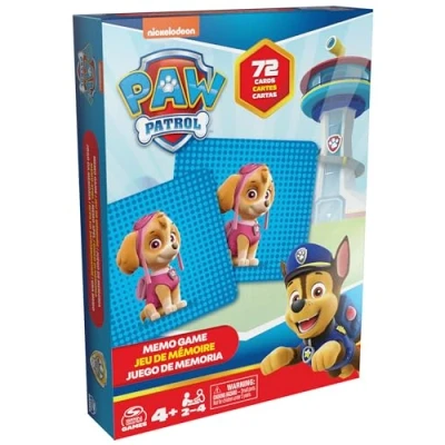 Imagen de Spin Master Games Bakugan Paw Patrol, Memoria, Juguetes Pat&#039;patrulla, Chase, Stella, Marcus, Ruben, Juegos de Cartas para memorizar, niños a Partir 4 años (778988461839)
