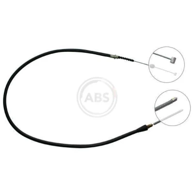 Imagen de A.B.S. K12107 Cable de Freno Mano 1719 Tambor para dirección izquierda/derecha OPEL: Frontera A Sport SUV Cabrio,