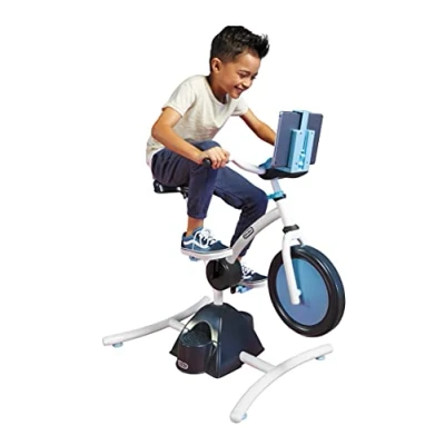 Imagen de Little Tikes Pelican Explore Bicicleta Estática con Bluetooth y videos de YouTube gratis. Edad 3 7 años