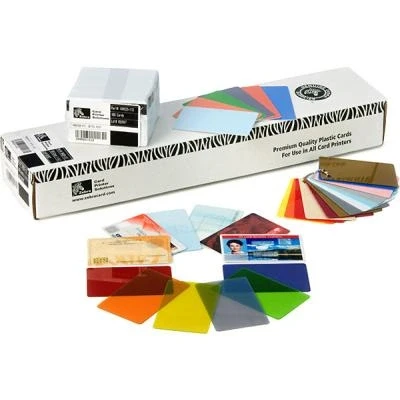 Imagen de Zebra 500pk 30mil Blank Pvc Cards