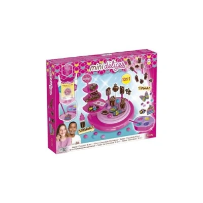 Imagen de Lansay MINI DELICES, Kit para crear piruletas de chocolate niños, Cocina creativa, repostería sin horno, Actividad manual y deliciosa, Fábrica