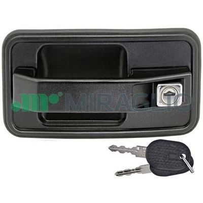 Imagen de MIRAGLIO 80/351 Manecilla de Puerta Delante, izquierda con llave negro FIAT: Ducato I Camión plataforma/Chasis, Furgón, Panorama