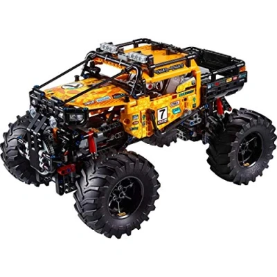 Imagen de LEGO 42099 Technic Todoterreno Radical 4x4, Camión RC Teledirigido para Niños, Maqueta de Coche Juguete Construir con Smarthub y 2 Motores