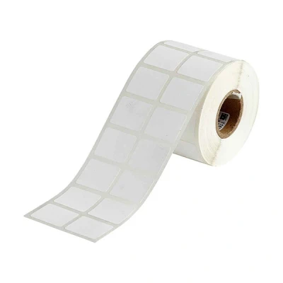 Imagen de BBP11 Brady THT 140 488 1.5 SC etiqueta de poliéster blanco mate 19,05 x 22,86 mm (original)