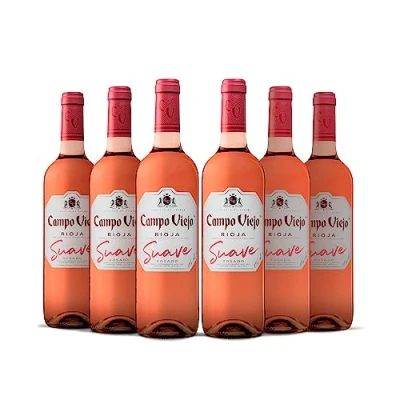 Imagen de Campo Viejo Rosado Pack 6 botellas D.O.Ca Rioja Vino 750 ml