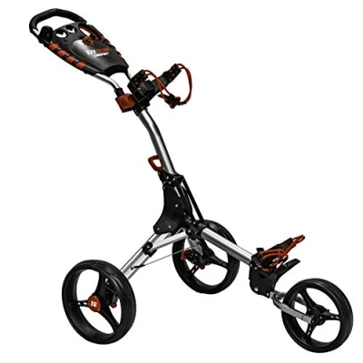 Imagen de EZE GLIDE Compact+ Carro de golf 3 ruedas plateado