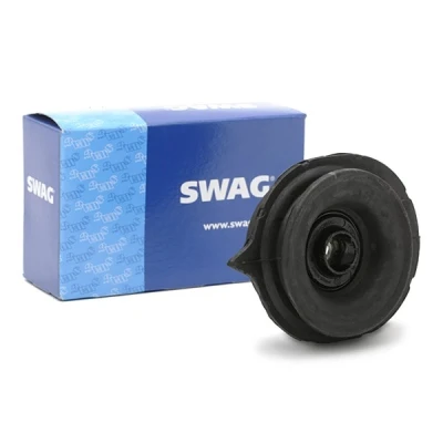 Imagen de SWAG 70 92 8221 Copela de amortiguador Eje delantero con rodamiento bolas Caucho FIAT: 500 Hatchback, Punto II Panda Hatchback