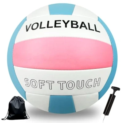 Imagen de Bibykivn Pelota Voleibol,Balon Voley Playa,Tacto Suave Voleibol de Playa,Unisex Adult, (D)