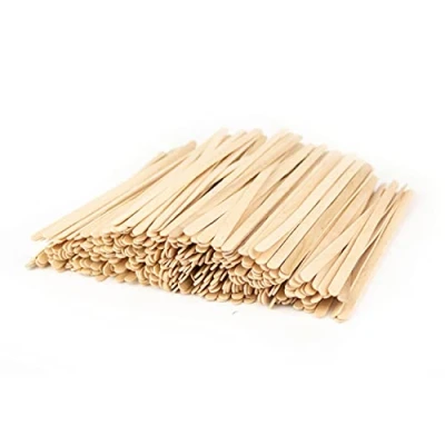 Imagen de Touillettes Agitadores de Madera 14 cm Mezcladores para Café Té (1000)