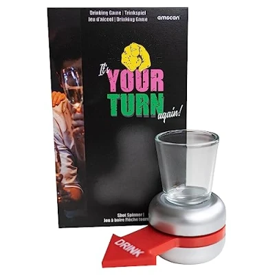 Imagen de amscan Drinking Game Shot Spinner, Multicolor, Talla única (9917007)