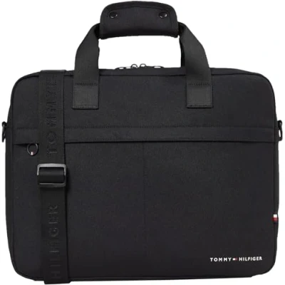 Imagen de Tommy Hilfiger Computer BAG Unisex Portafolios, Talla: One Size, Black
