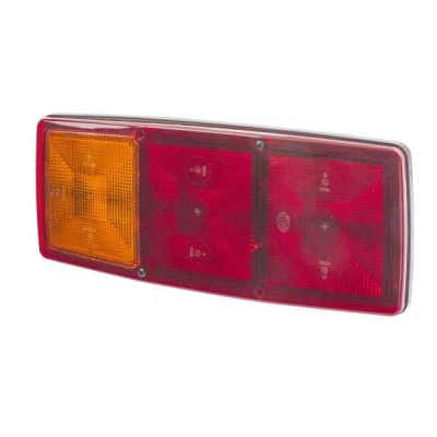 Imagen de HELLA 2SE 003 167 031 Piloto trasero izquierda P21W, R10W negro 12, 24 sin lámparas con junta, portalámparas