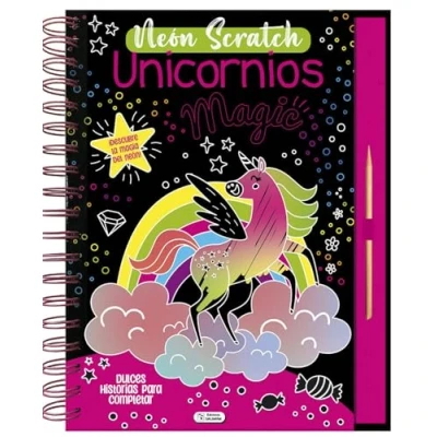 Imagen de Unicornios Neón Scratch