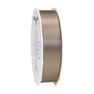 Imagen de Prasent C.E. Pattberg Rollo de Cinta Doble Cara Satinado (25 mm, 25 m), Color Gris