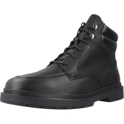 Imagen de Geox Calaita Botines con cordones, Hombre, Talla: 41, Black Zapatos