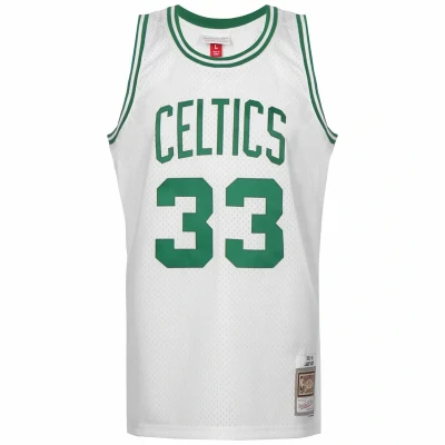 Imagen de M&amp;N NBA Swingman Maillot 2.0 B. Celtics 1985 86 L. Bird #33 Camiseta Mixta