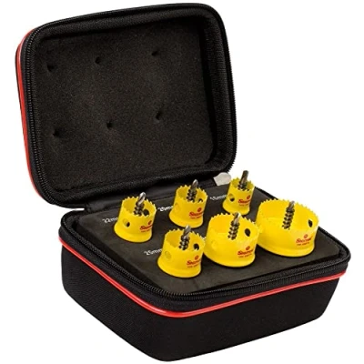Imagen de Starrett KCS06001 Juego de sierra perforadora inalámbrica bimetálica corte suave (6 piezas)