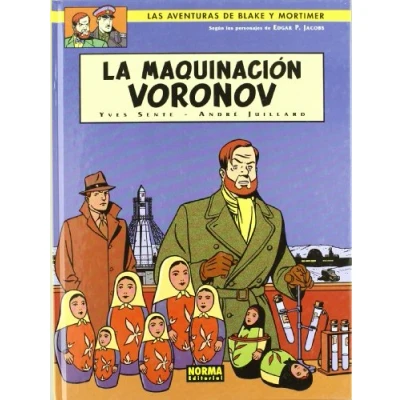 Imagen de BLAKE Y MORTIMER 14. LA MAQUINACIÓN VORONOV (BLAKE &amp; MORTIMER)