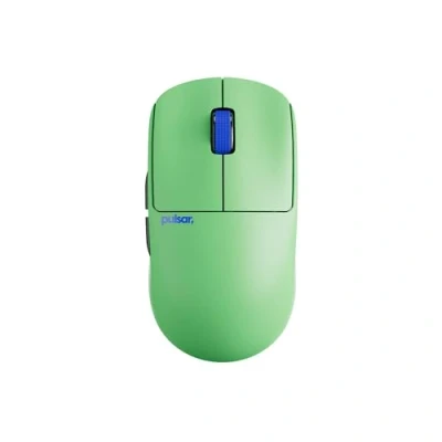 Imagen de Pulsar Gaming Gears X2 Crazylight Ratón inalámbrico para Juegos, Ultraligero, 1.23 oz (35 g), Interruptor óptico, 32000 dpi, 750 IPS, Sensor XS 1, Compatible con 8K (Aqua Zest)