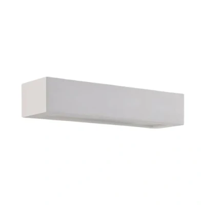 Imagen de Lámpara de pared &#039;Arya&#039; (Moderno) en Blanco hecho Cerámica, Arcilla, Yeso e.o. para Salón &amp; Comedor (2 llamas, G9) Lindby aplique