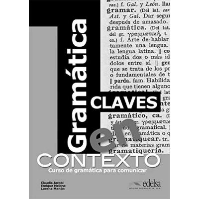 Imagen de Gramática en contexto libro de claves: Cuaderno claves