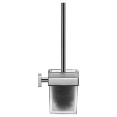 Imagen de Duravit 0099571000 Escobilla karree para Montaje en Pared, Cristal Mate, Cromo