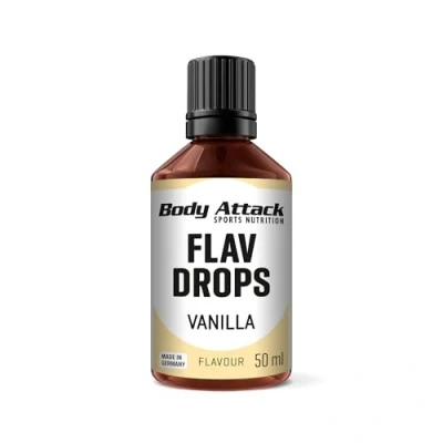 Imagen de Body Attack Flav Drops Saborizantes 50 ml Vainilla