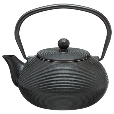 Imagen de Secret de Gourmet Tetera (hierro fundido, 600 ml, 16 x 14 9 cm), color gris