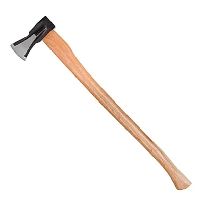 Imagen de Mivos Hacha de División 2000 g con Mango Madera Hickory y Cabeza Acero al Carbono Longitud 92 cm Dividir para Partir Picar Leña Jardín Bosque