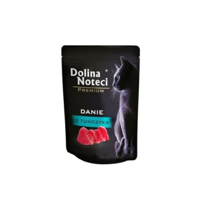 Imagen de Comida húmeda para Gatos DNP Sp. z o.o. Dolina Noteci KOT sasz.85g Atún Adulto / 10