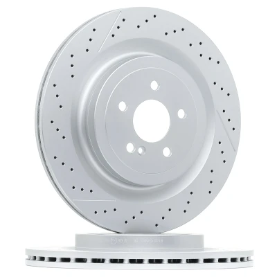 Imagen de DELPHI BG9414C Disco de freno 360 26 5 ventilado, perforado/ventil. int. revestido altamente carbonizado sin cojinete rueda, anillo sensor ABS