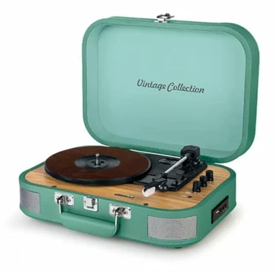 Imagen de MUSE MT 201WG BT USB Verde Tocadiscos ESTÉREO/USB/Bluetooth