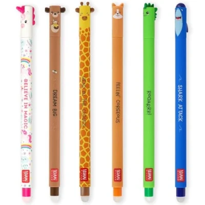 Imagen de 6 Mini Subrayadores Pastel Legami Display 12 Uds