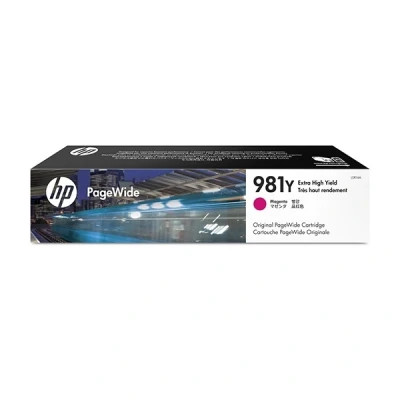 Imagen de Hp 981yc Tóner Para Impresoras Láser (cartucho, Magenta, Hp, Pagewide Managed Color Mfp E58650 Series)