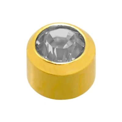 Imagen de Caflon Blu Pendientes de tuerca bañados en oro (0,07 kg)