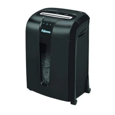 Imagen de Fellowes 92Cs Destructora de papel negra 1719301 Corte partículas 4 x 38 mm P4 18 lados