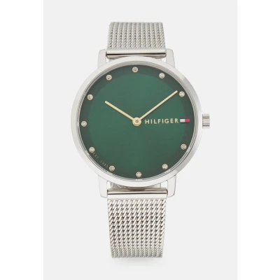Imagen de Tommy Hilfiger Pippa Reloj silvercoloured/green, Mujer, Talla: One Size, Silver coloured/green