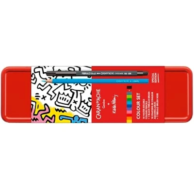 Imagen de Caran d&#039;Ache Juego de colores KEITH HARING Edición especial