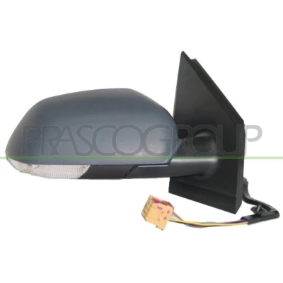 Imagen de Espejo retrovisor Prasco VG0227123 derecha imprimado manual ajustable desde interior VOLKSWAGEN: Polo IV Hatchback, Sedán