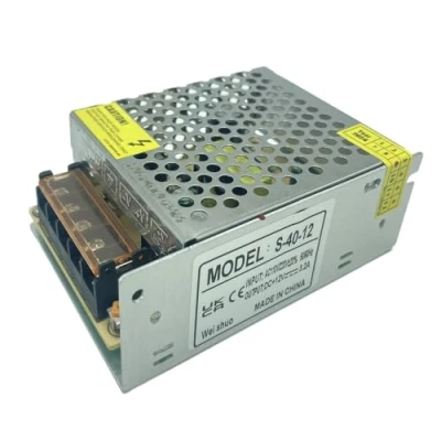 Imagen de Lianshi 12V 3A 40w fuente alimentacion transformador de conversión Con protección contra cortocircuito y sobrecarga Para monitoreo lámpara LED automatización industrial AC220V a DC12V