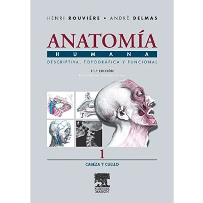 Imagen de Anatomía Humana Descriptiva, topográfica y funcional. Tomo 1. Cabeza cuello