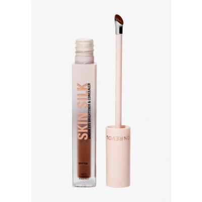 Imagen de Revolution Skin Silk Radiant Serum Augenaufheller Hydratisiert und glättet mit Hyaluronsäure Squalan Vegan &amp; Cruelty Free Deep Red 4 ml