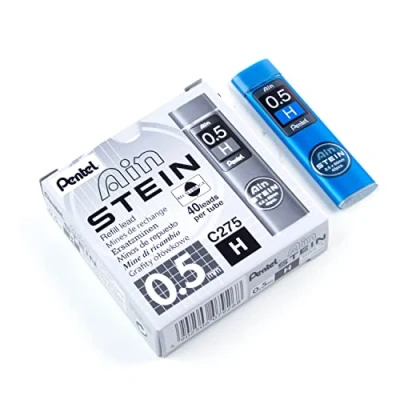 Imagen de Pentel Minas Ain Stein 0,5mm H Pack de 12