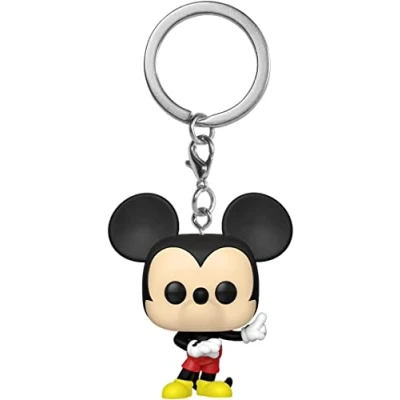 Imagen de Funko Pop! Keychain: Disney Classics Mickey Mouse Minifigura de Vinilo Coleccionable Llavero Original Relleno Calcetines Idea Regalo Mercancia Oficial