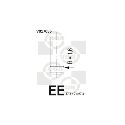 Imagen de Válvula de escape BGA V017055