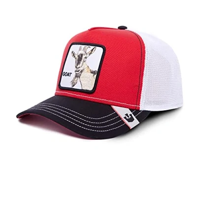 Imagen de Goorin Bros Butter Goat MVP Red Adjustable Trucker Cap